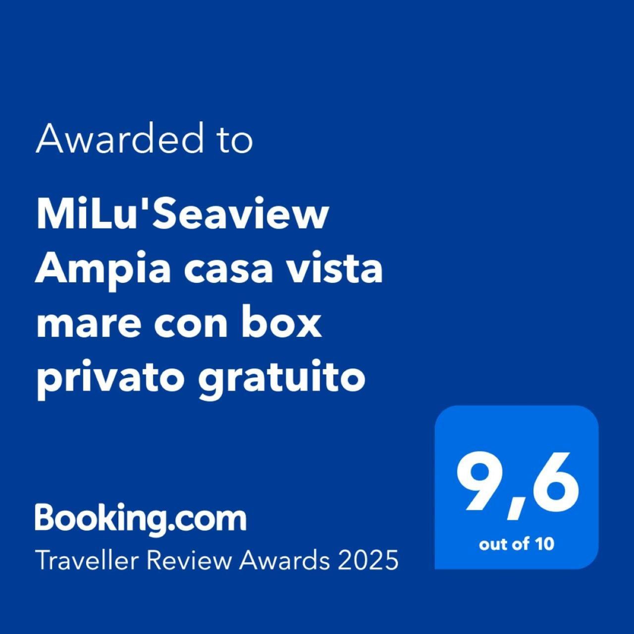 דירות ג'ובינאצו Milu'Seaview Ampia Casa Vista Mare מראה חיצוני תמונה
